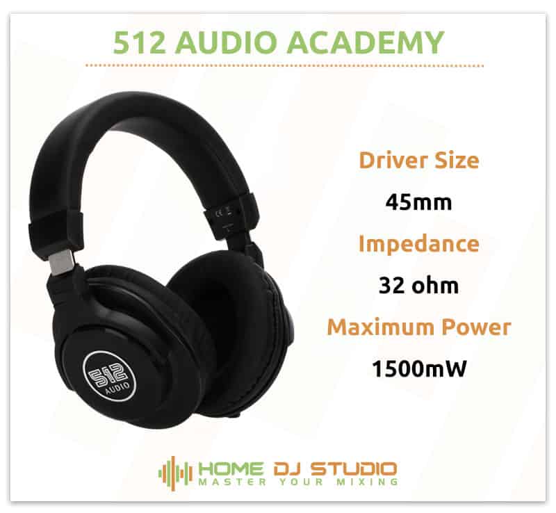 512 Audio Academy Specifications.