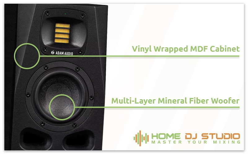 ADAM Audio A4V Details.