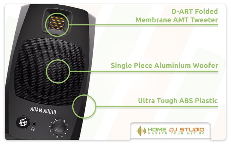 ADAM Audio D3V Details.