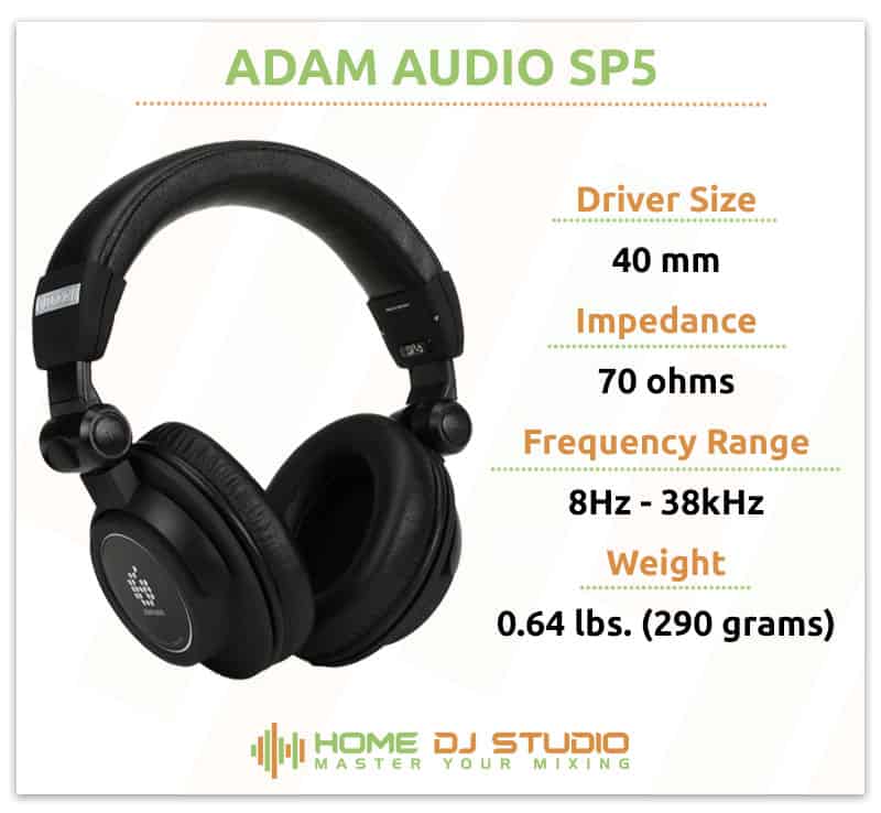 ADAM Audio SP-5 Specifications.