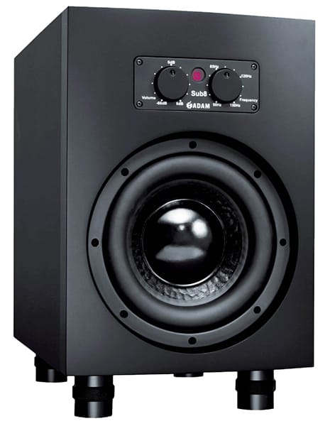 ADAM Audio Sub8 without front grille.