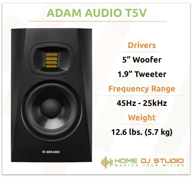 ADAM Audio T5V Specifications.