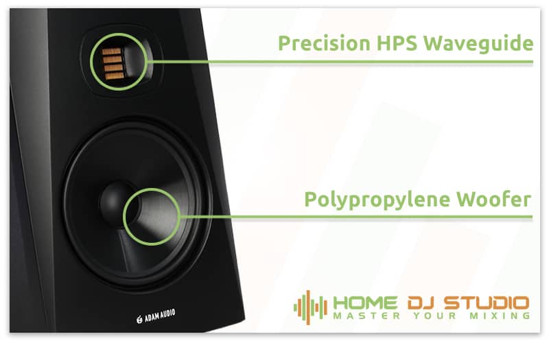 Adam Audio T8V Details.