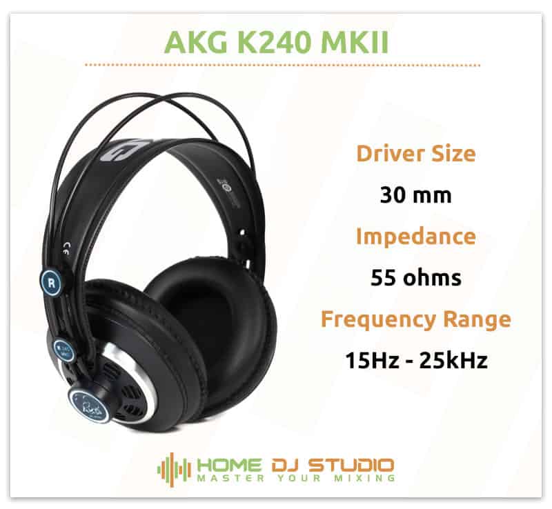 AKG K240 MKII Specifications.