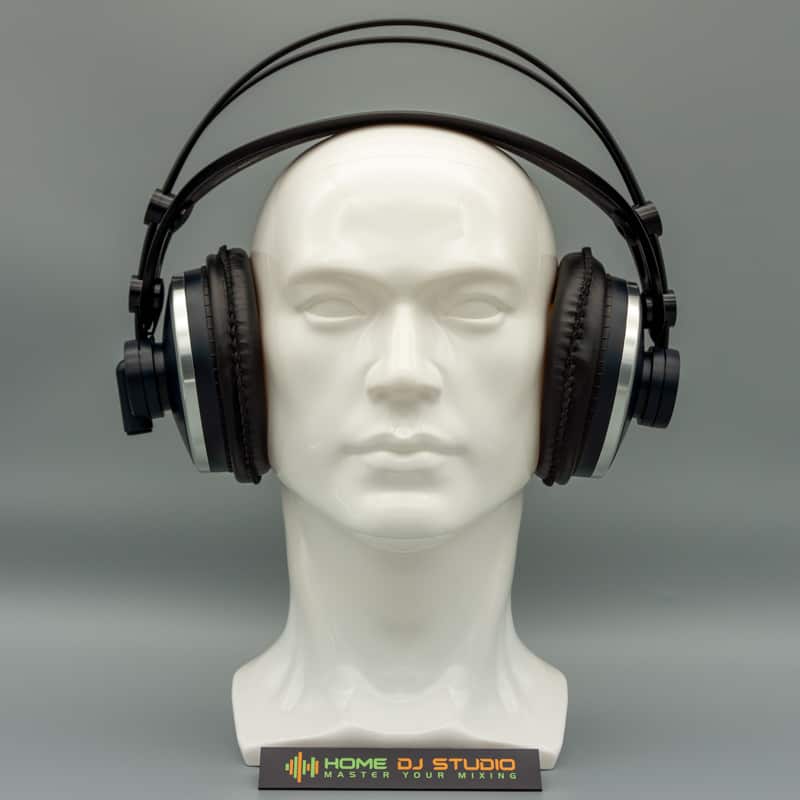Front view of AKG K271 MKII headphones