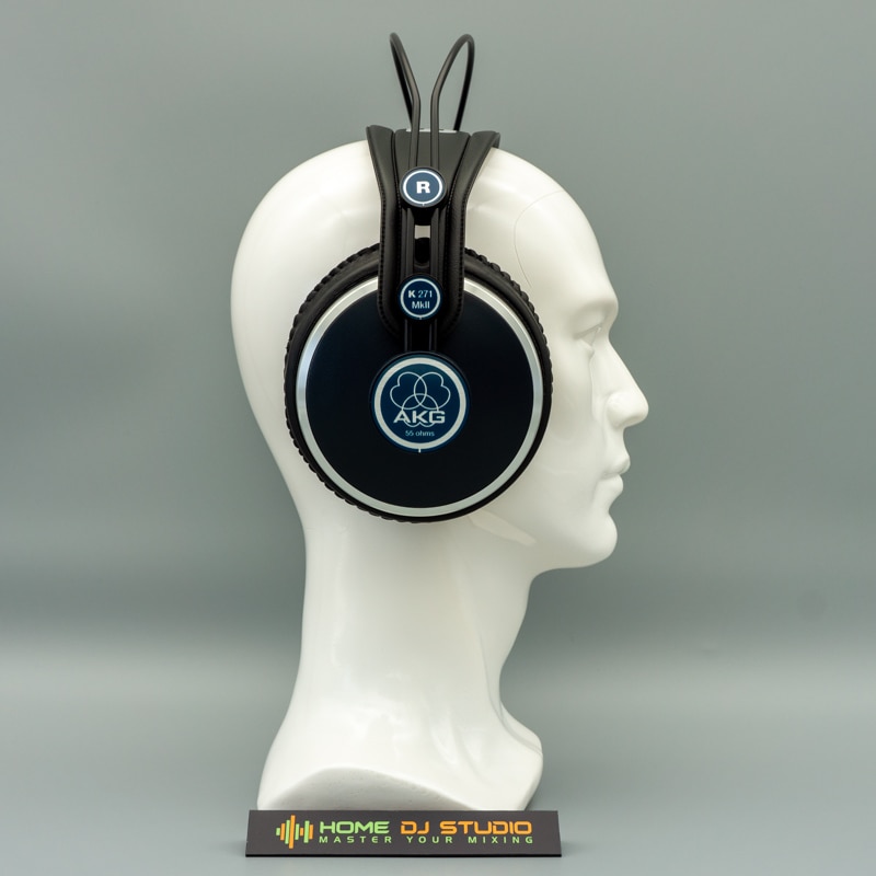 Side view of AKG K271 MKII headphones