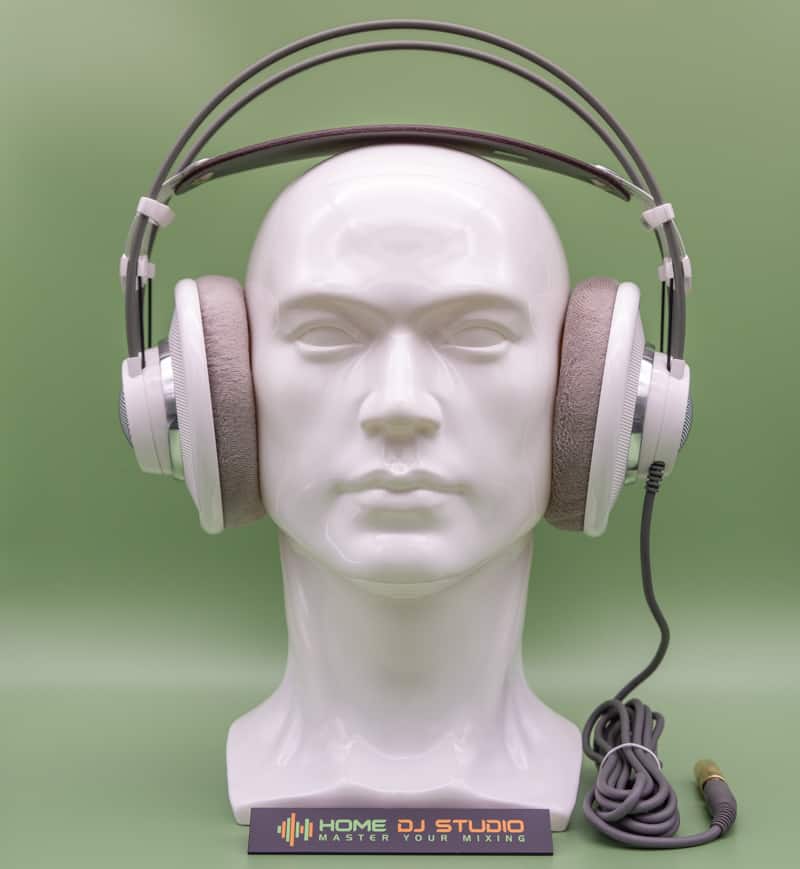 Front view of AKG K701 headphones