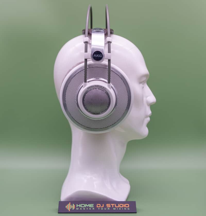 Side view of AKG K701 headphones