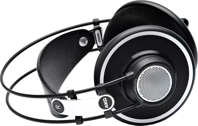 Side view of the AKG K702 studio headphones.