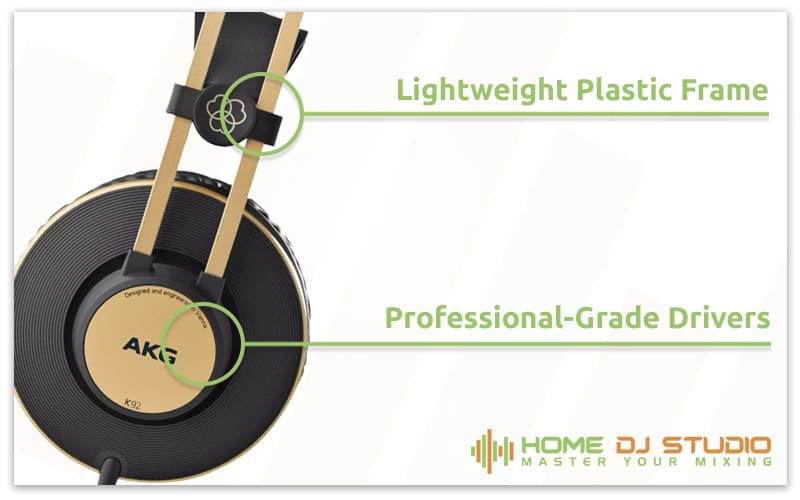 AKG K92 Details.