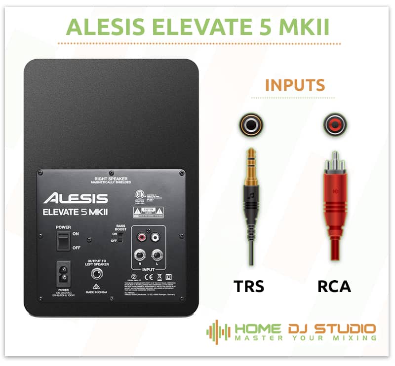 Alesis Elevate 5 MKII Connections Options