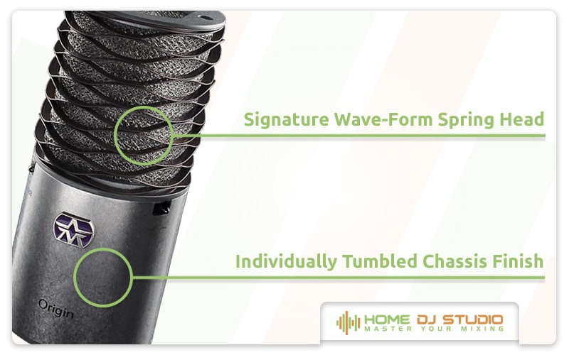 Aston Microphones Origin Build Quality Details.