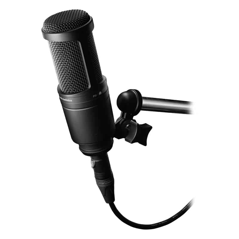 Audio-Technica AT2020 Microphone.