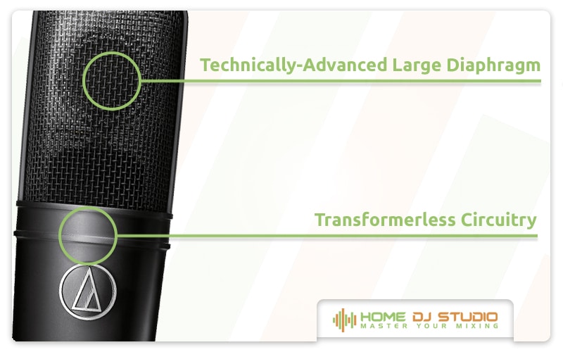 Audio-Technica AT4040 Details.