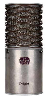 Front view of the Aston Microphones Origin microphone.