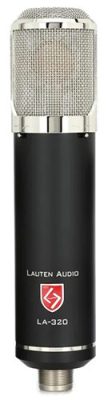 Front view of the Lauten Audio LA-320 V2 microphone.
