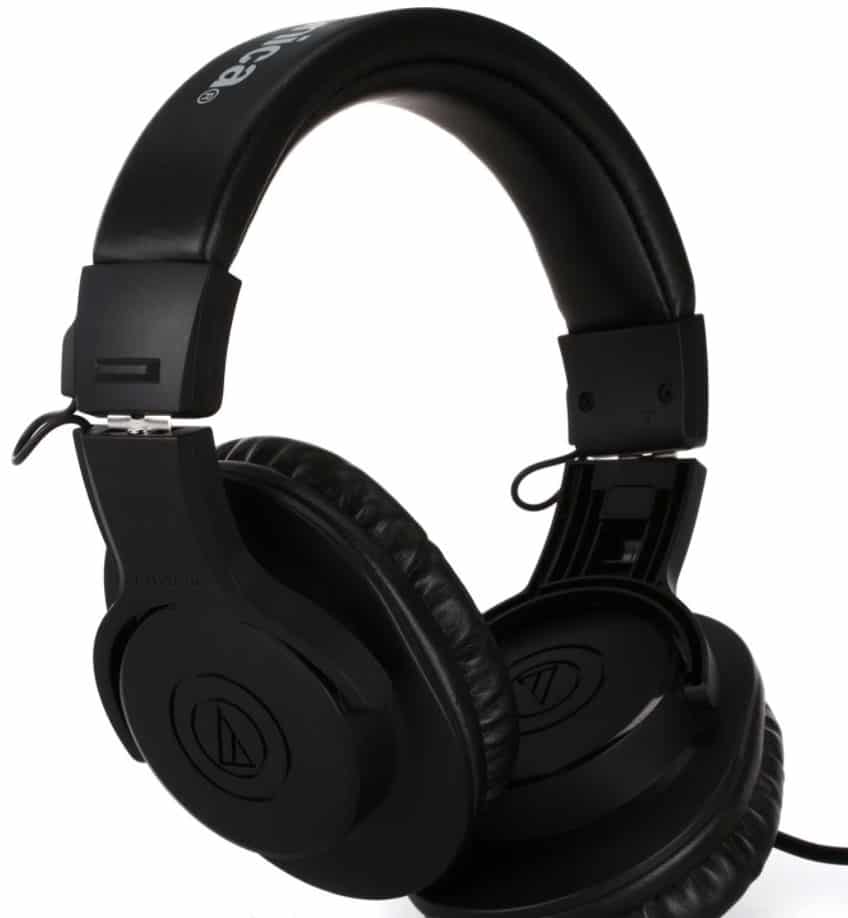 Audio-Technica ATH-M20X One Ear Cup Monitoring.