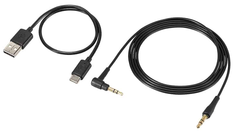 Audio-Technica ATH-M20xBT Cables.