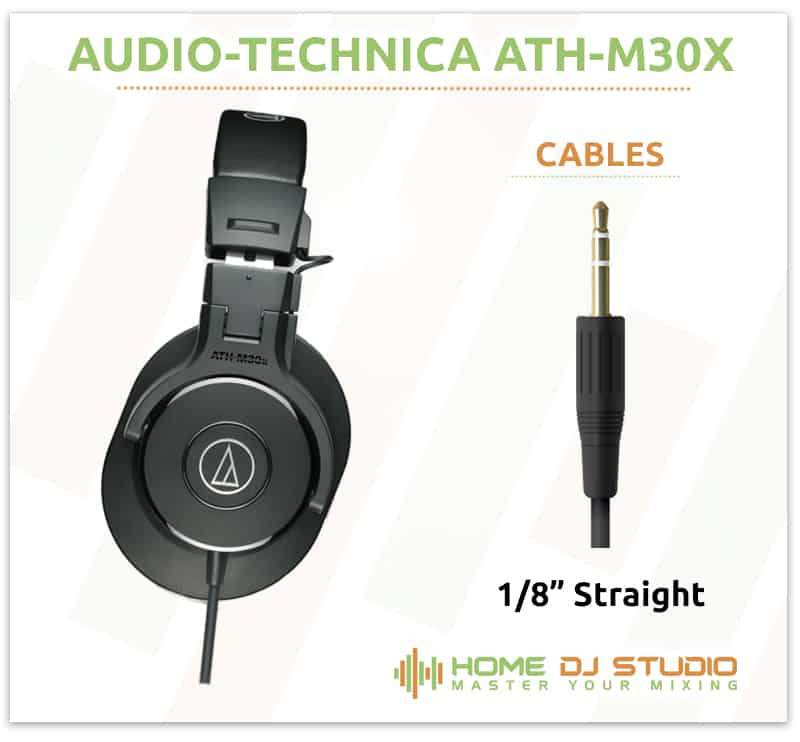 Audio-Technica ATH-M30x Cables