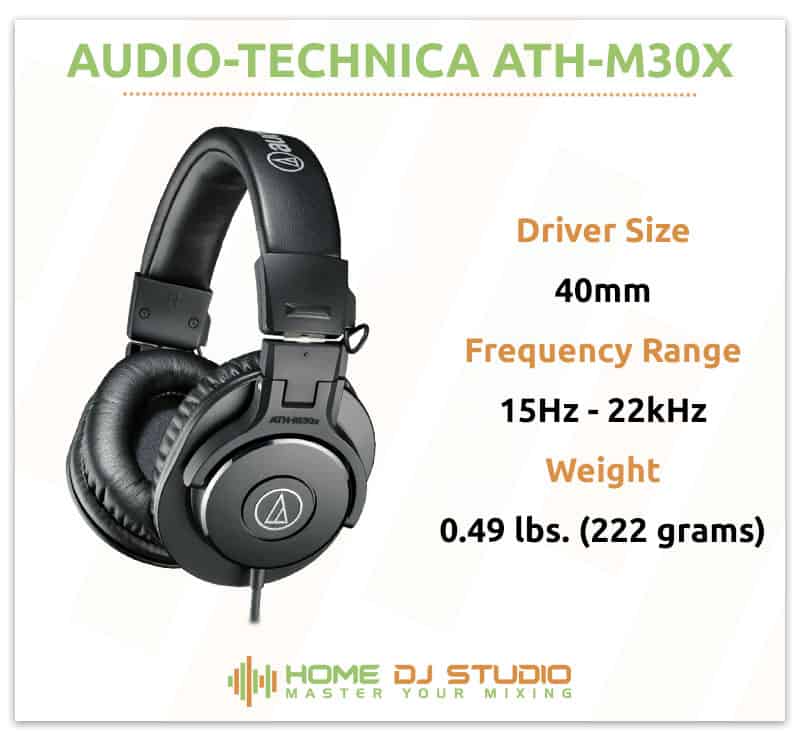Audio-Technica ATH-M30x Specifications