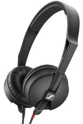 Three-quarter view of the Sennheiser HD 25 Light headphones.