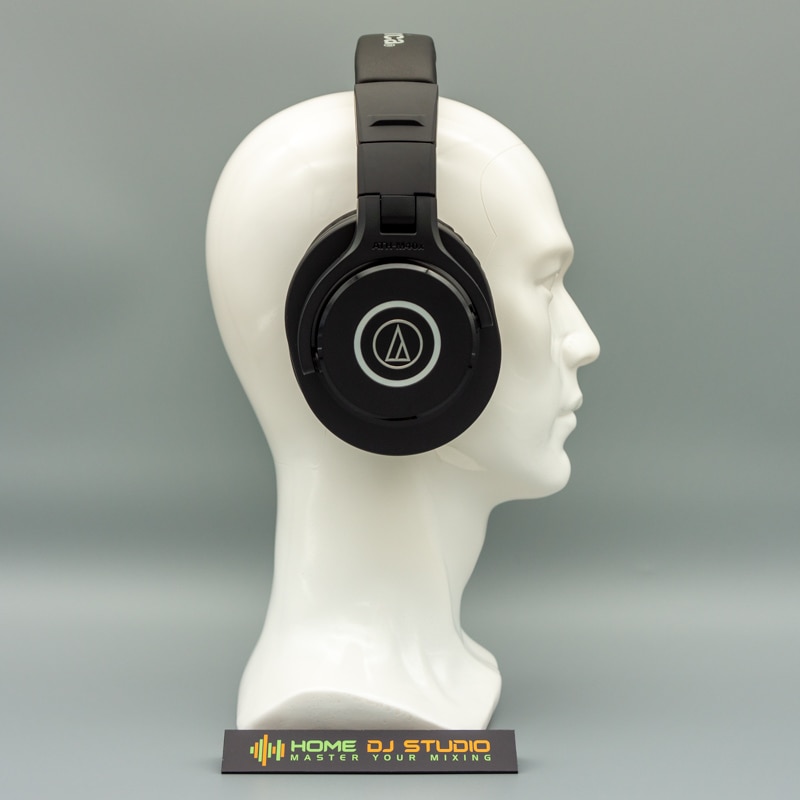 Side view of Audio Technica ATH-M40x headphones