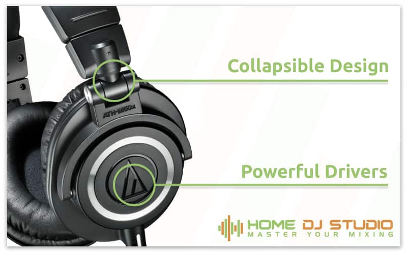 Audio-Technica ATH-M50X Cables Details