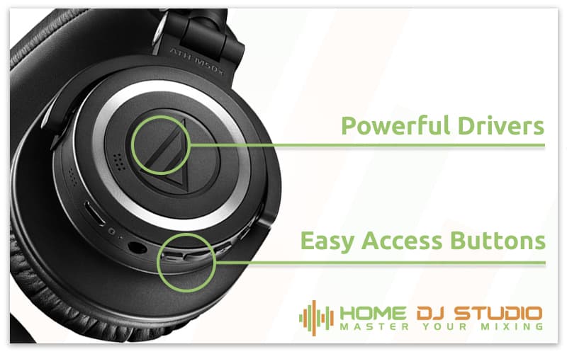 Audio-Technica ATH-M50xBT2 Details.