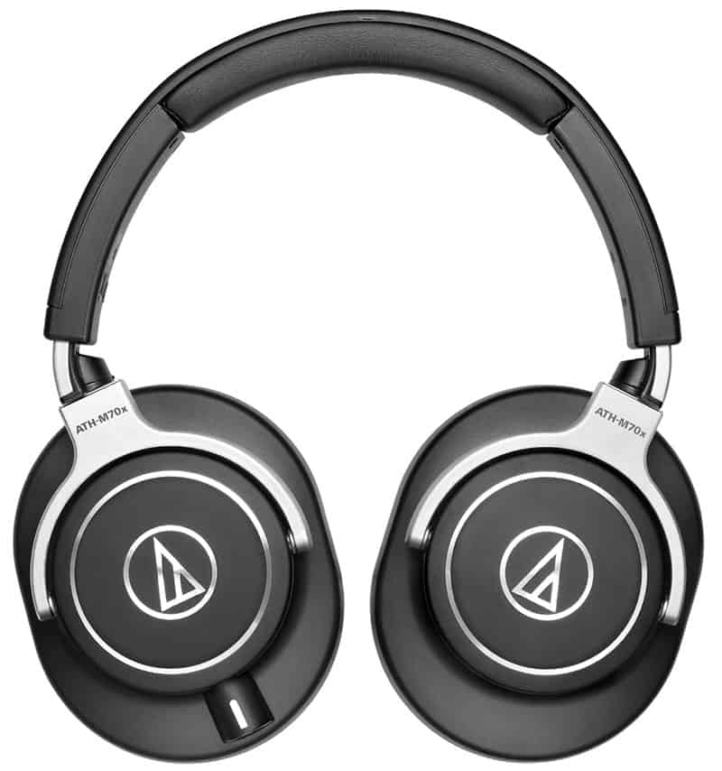 Audio-Technica ATH-M70x laying flat.
