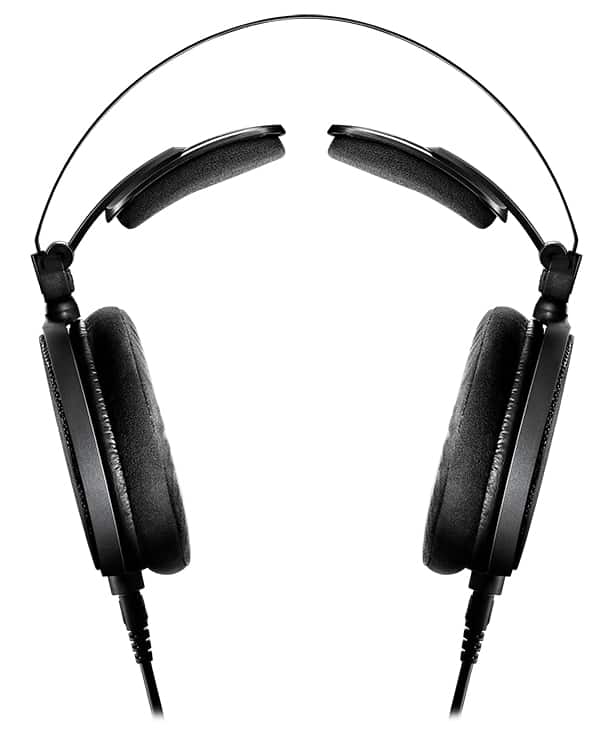 Front view of the Audio-Technica ATH-R70x headphones.