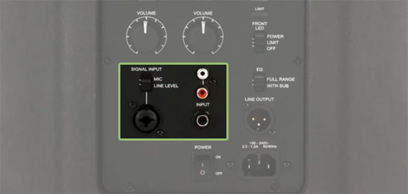 Bose F1 Connection Options