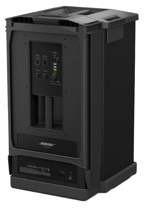 Back three quarter view of the Bose F1 subwoofer.