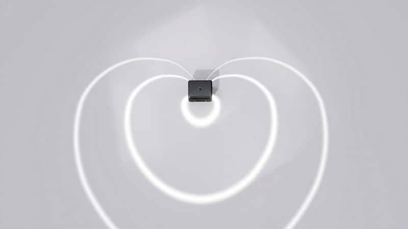 Bose Sub2 Cardioid Illustration.