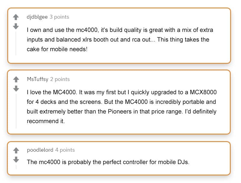 Denon MC4000 Reviews