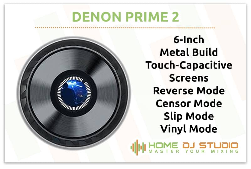 Denon Prime 2 Jogwheels