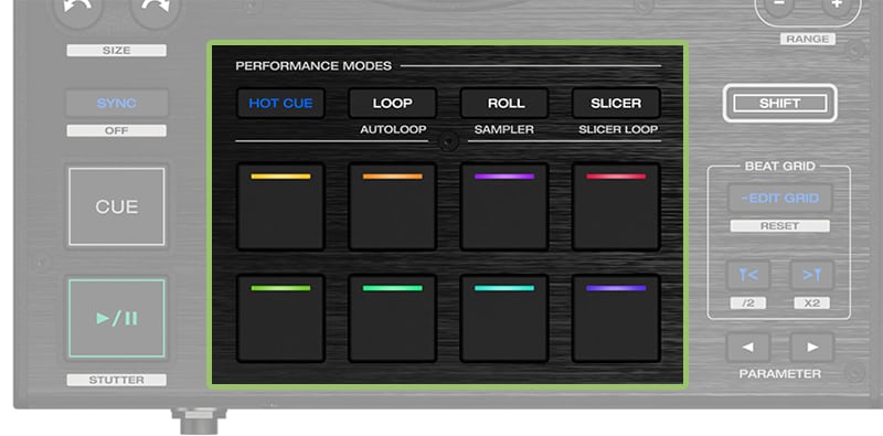 Denon Prime 4 Plus Performance Pads.