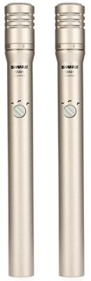 Pair of Shure SM81 microphones.
