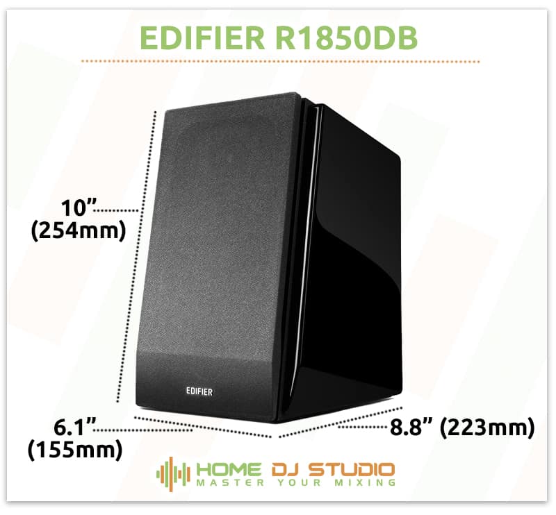 Edifier R1850DB Dimensions