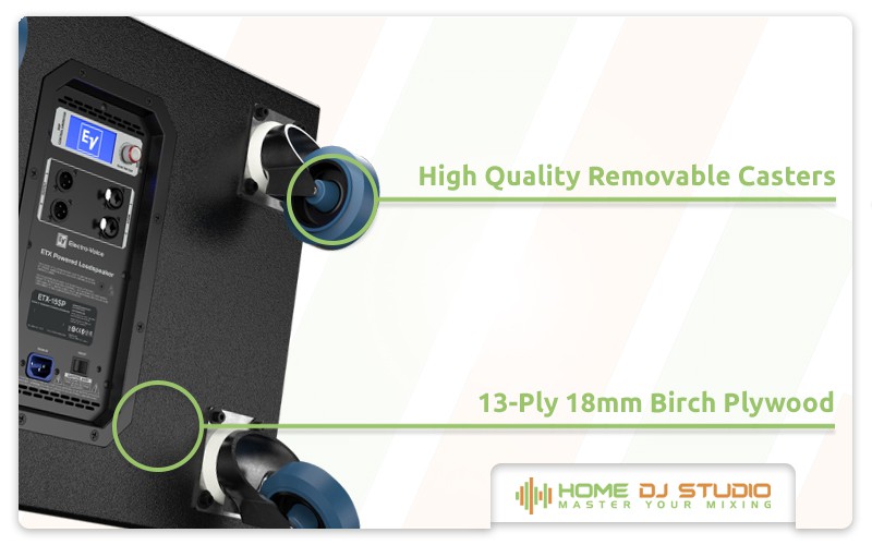 Electro-Voice ETX-15SP Build Quality Details.