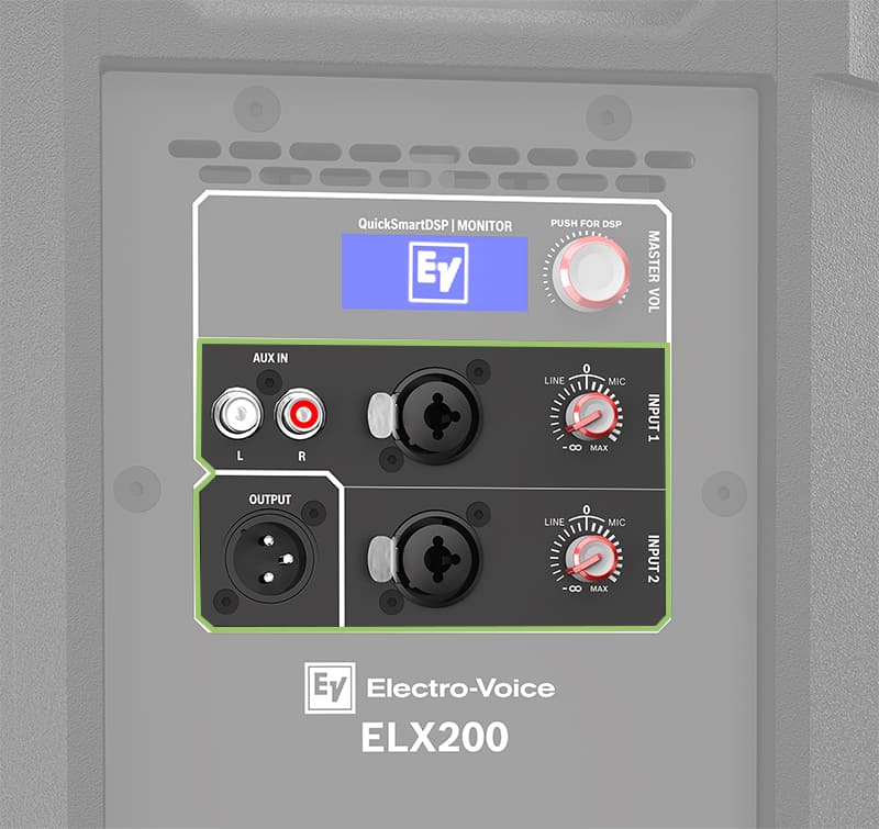 EV ELX200-12P Connections.