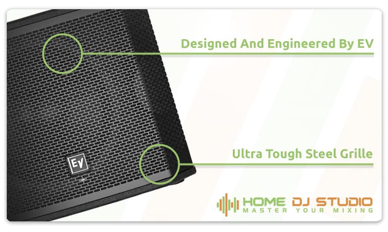 Electro-Voice ELX200-SP Build Quality Details.