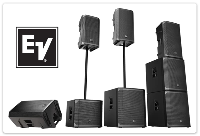Electro-Voice ELX200 Full Product Range.