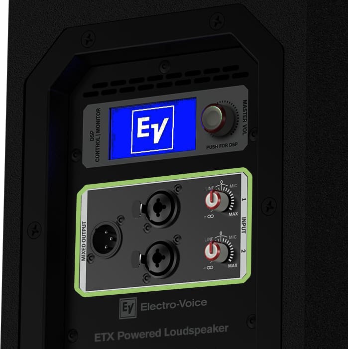 EV ETX 10P Connection Options.