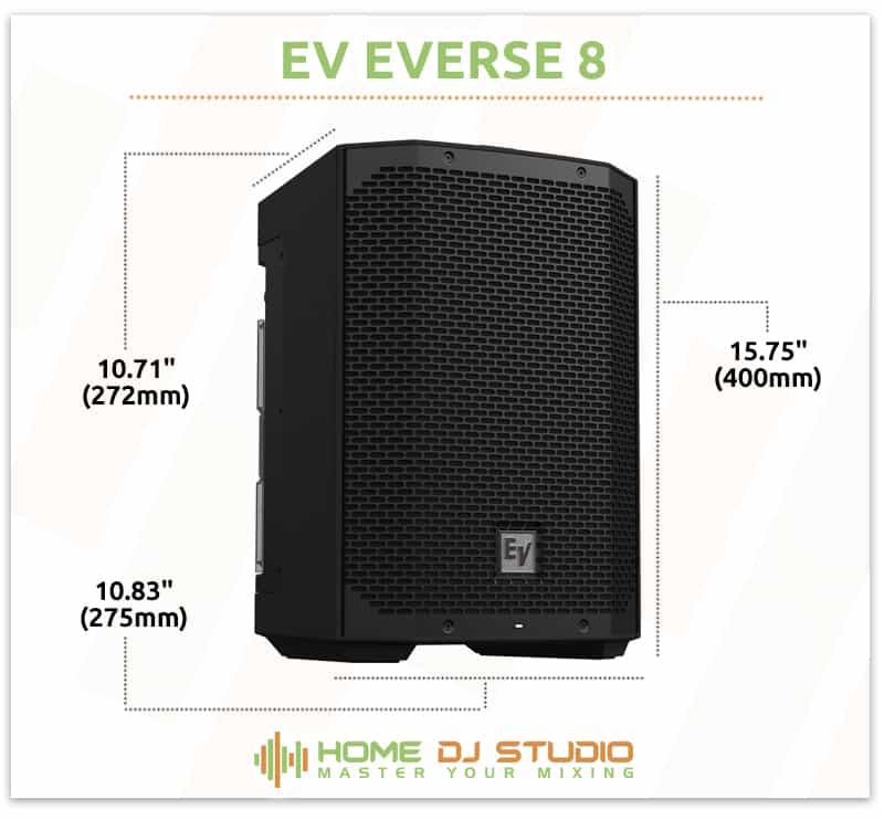 EV Everse 8 Dimensions.