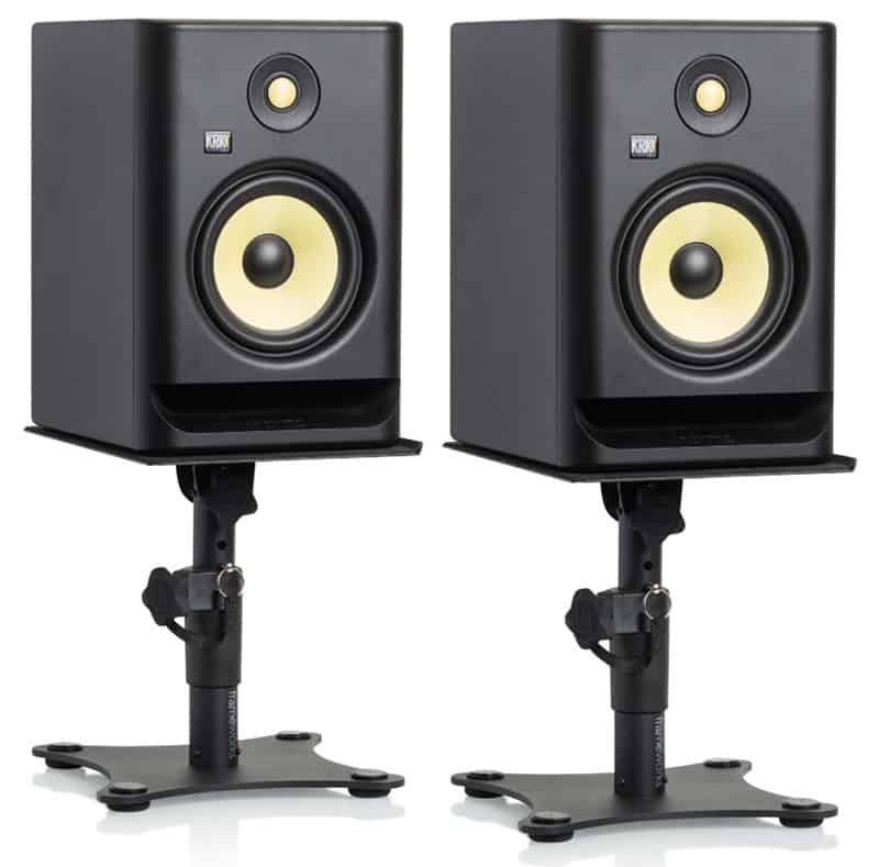 Gator Frameworks GFW-SPK-STMN-DSK With Monitors