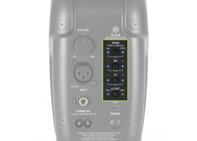 IK Multimedia iLoud Micro Monitor Pro Tuning.