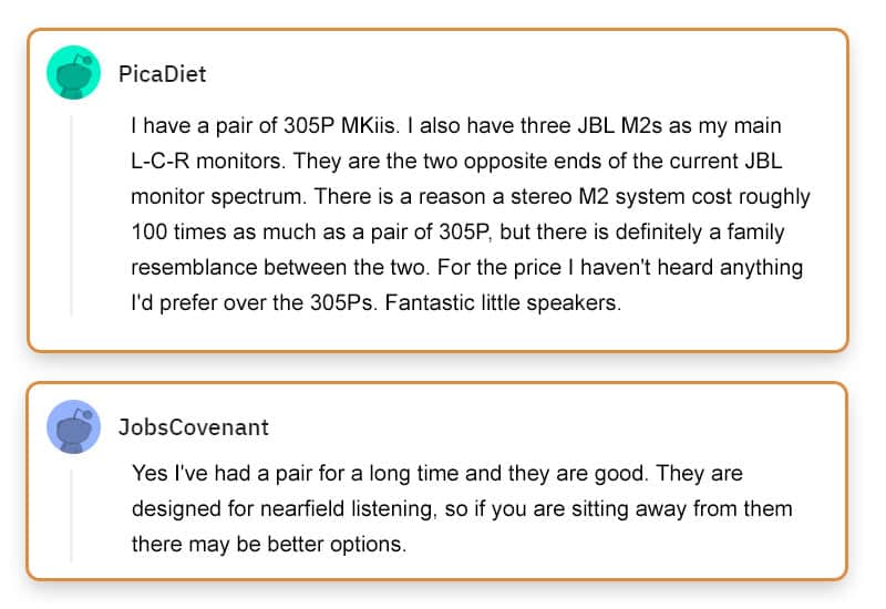 JBL 305P MKII Reviews