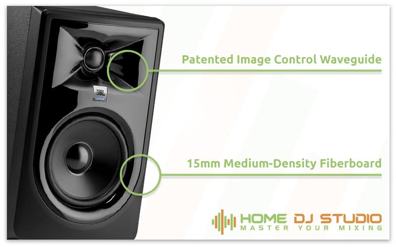 JBL 306P MkII Details.