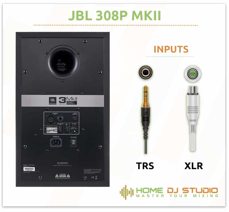 JBL 308P MKII Connection Options
