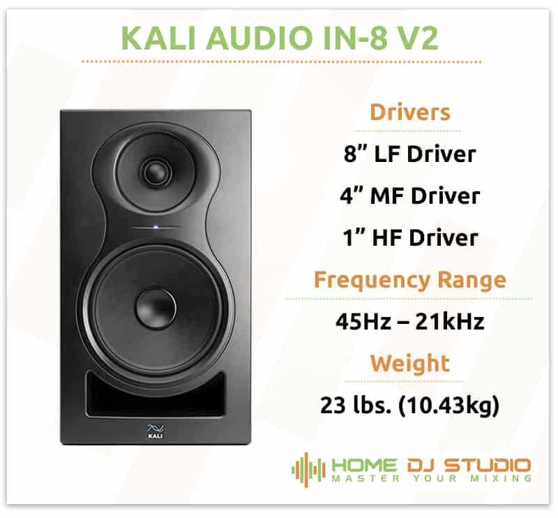 Kali Audio IN-8 V2 Specifications